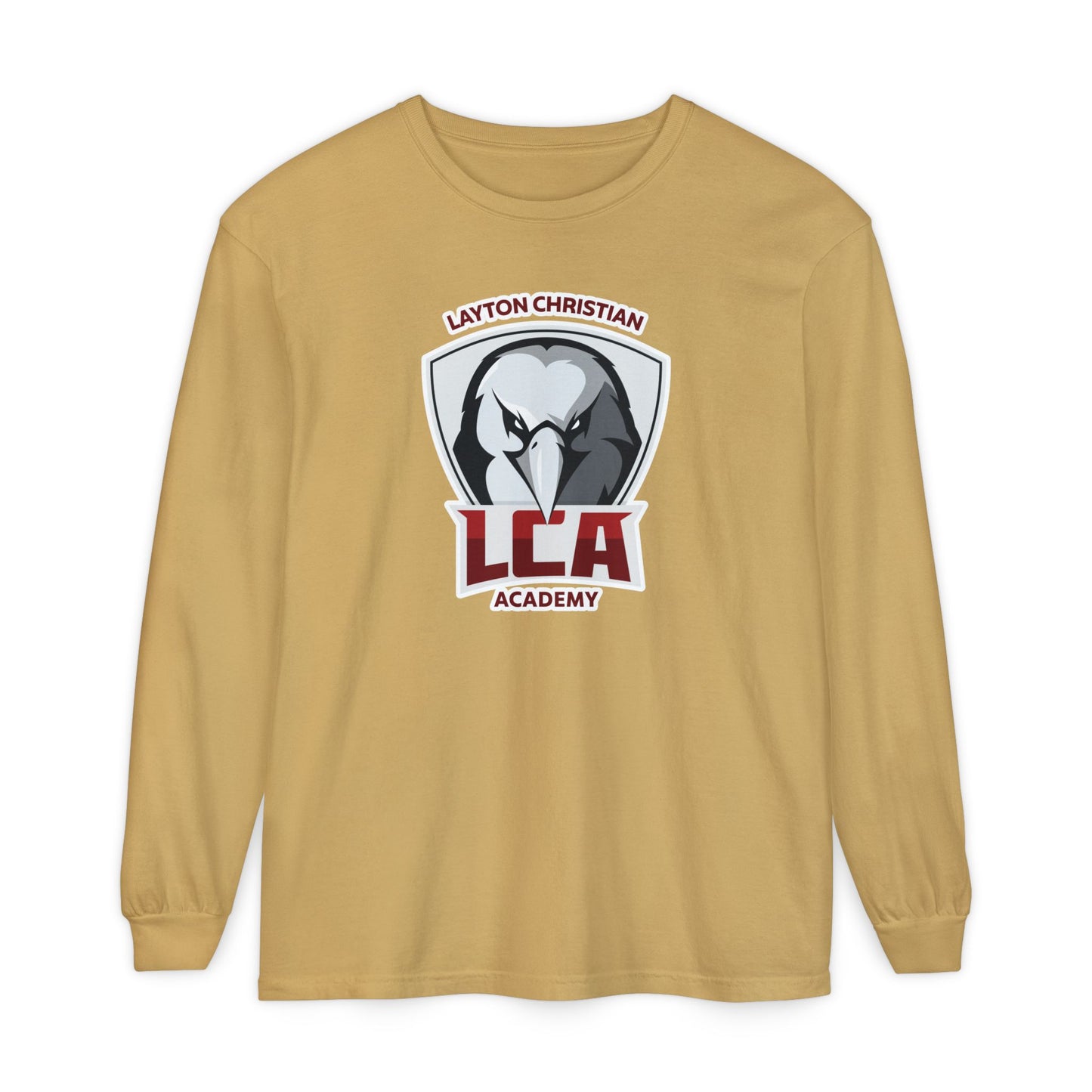 Garment-Dyed Long Sleeve Tee