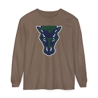 Garment-Dyed Long Sleeve Tee