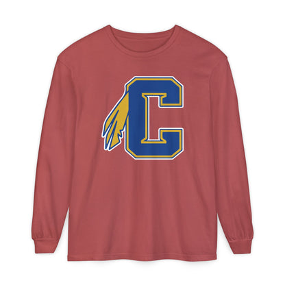 Garment-Dyed Long Sleeve Tee