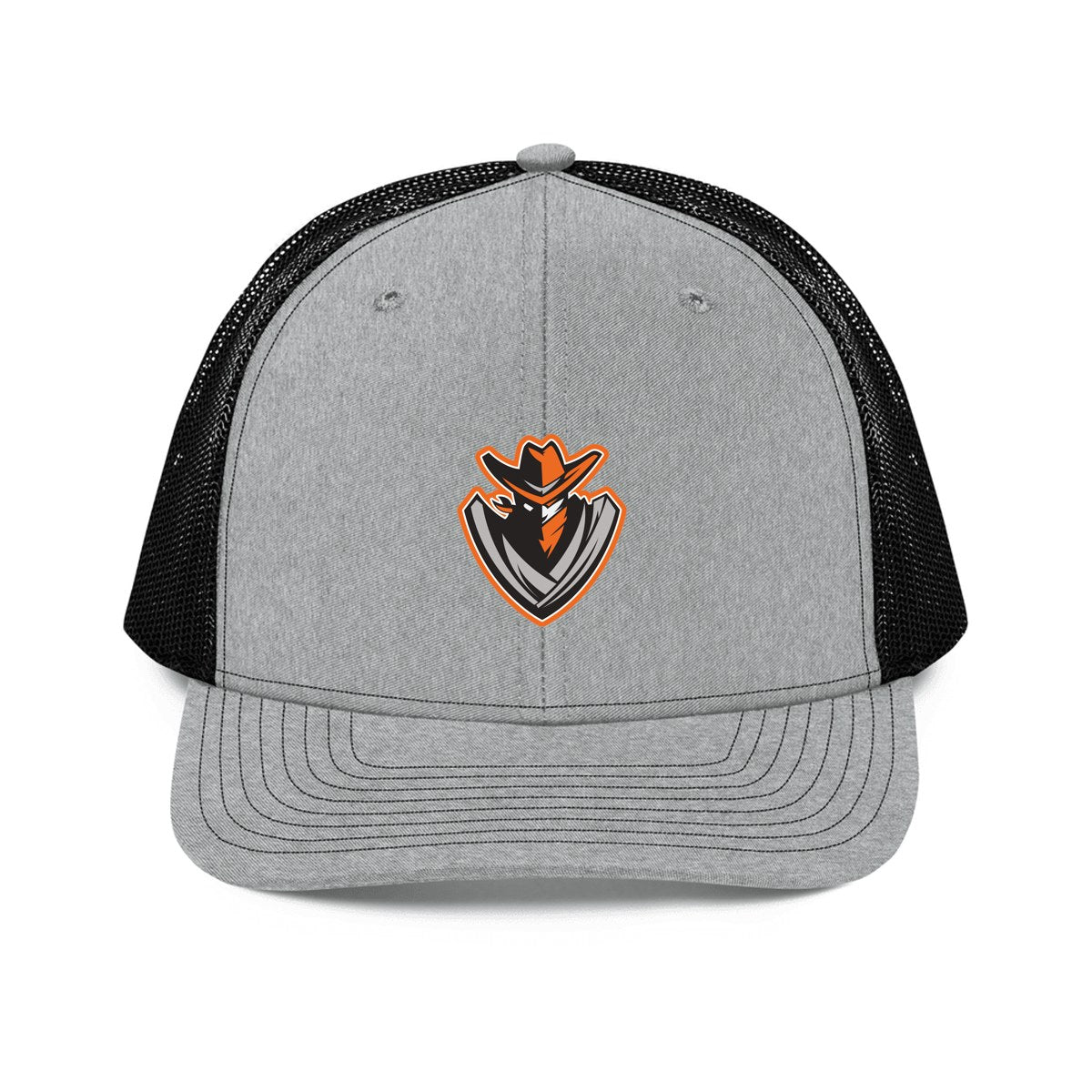 Design 1 – Heather Grey / Black
