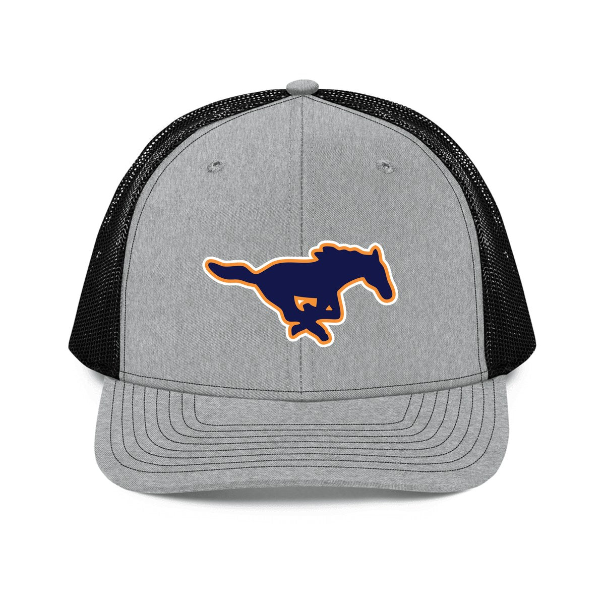 Design 1 – Heather Grey / Black
