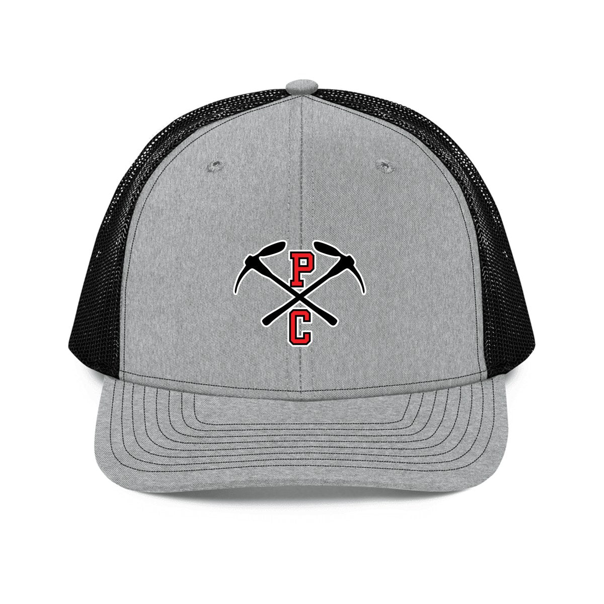 Design 1 – Heather Grey / Black
