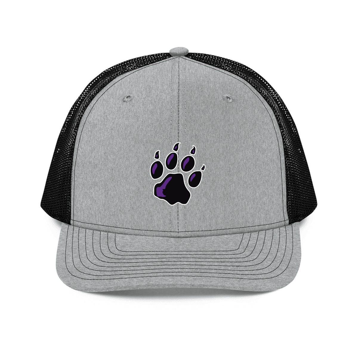 Design 1 – Heather Grey / Black