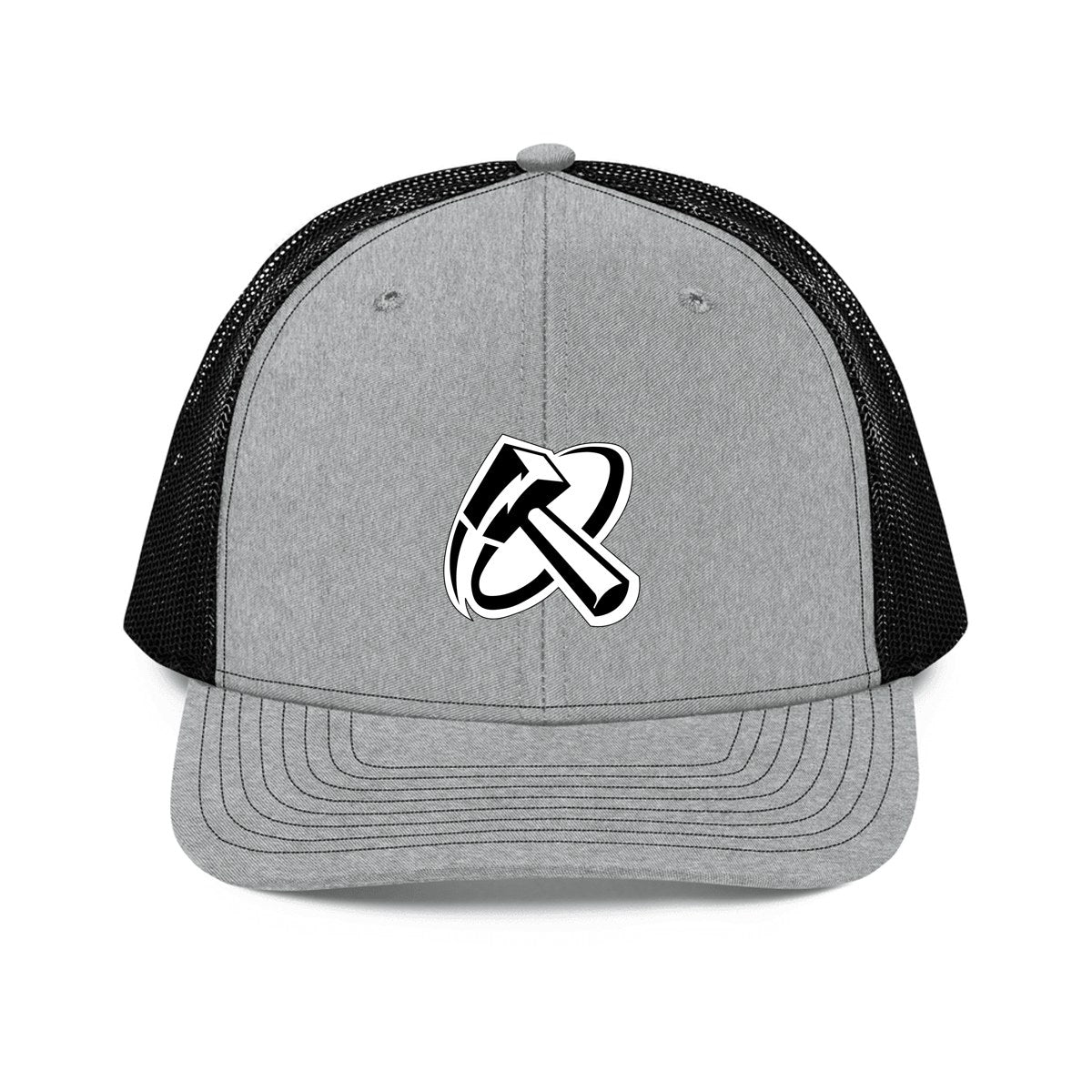 Design 1 – Heather Grey / Black