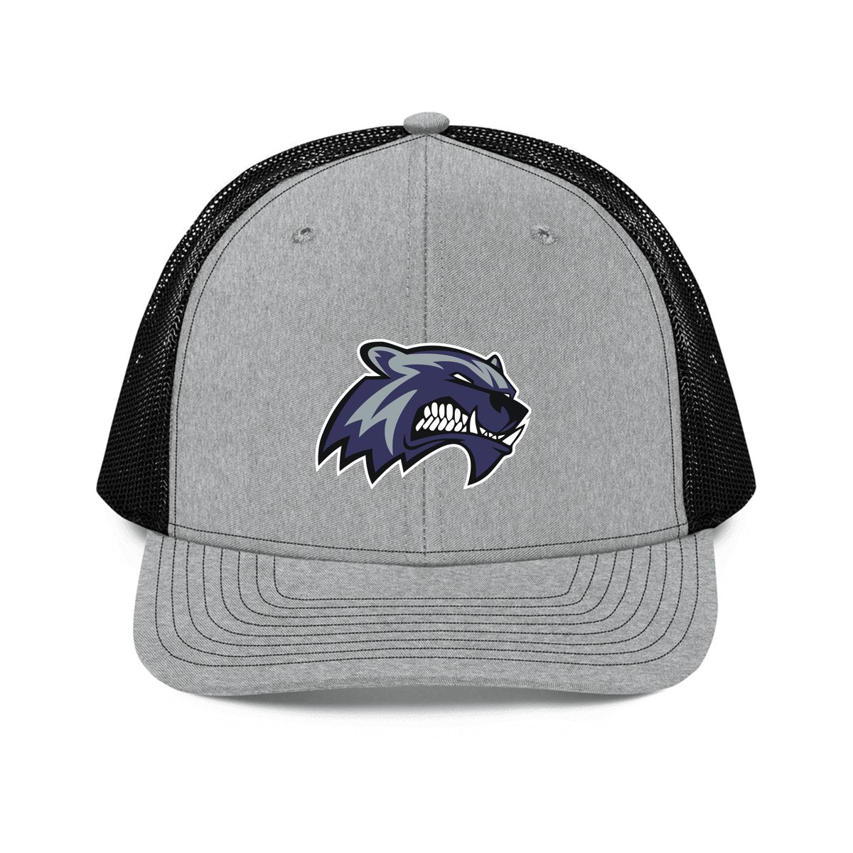 Design 1 – Heather Grey / Black