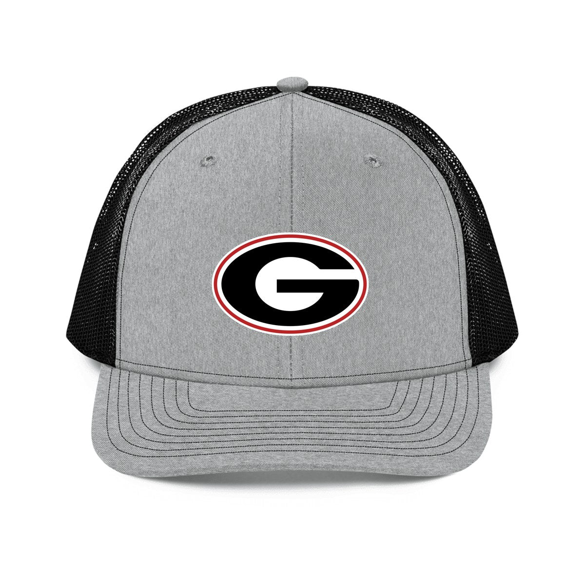 Design 1 – Heather Grey / Black