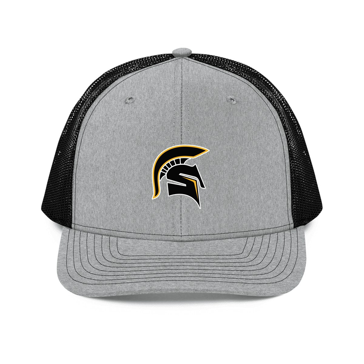 Design 1 – Heather Grey / Black