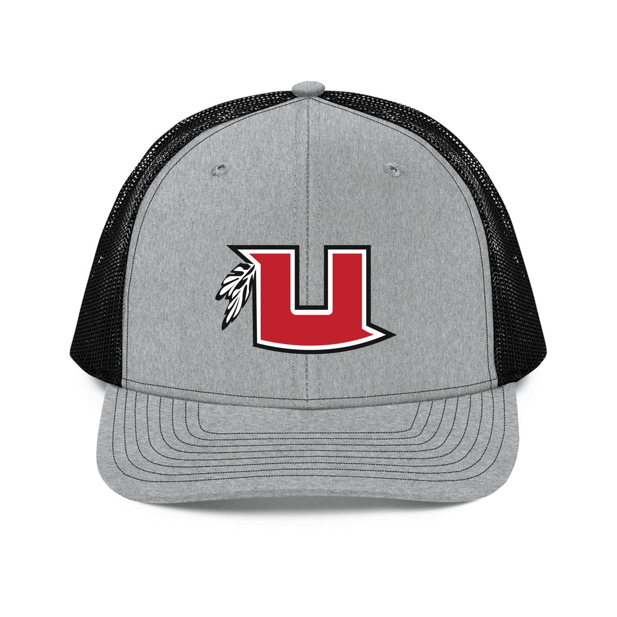 Design 1 – Heather Grey / Black