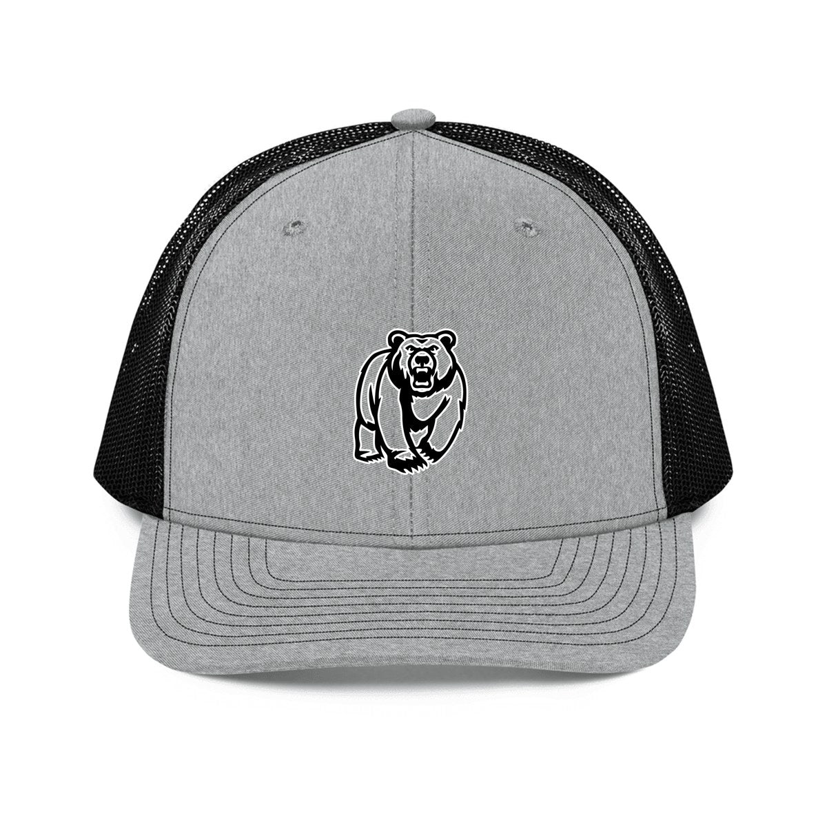 Design 1 – Heather Grey / Black