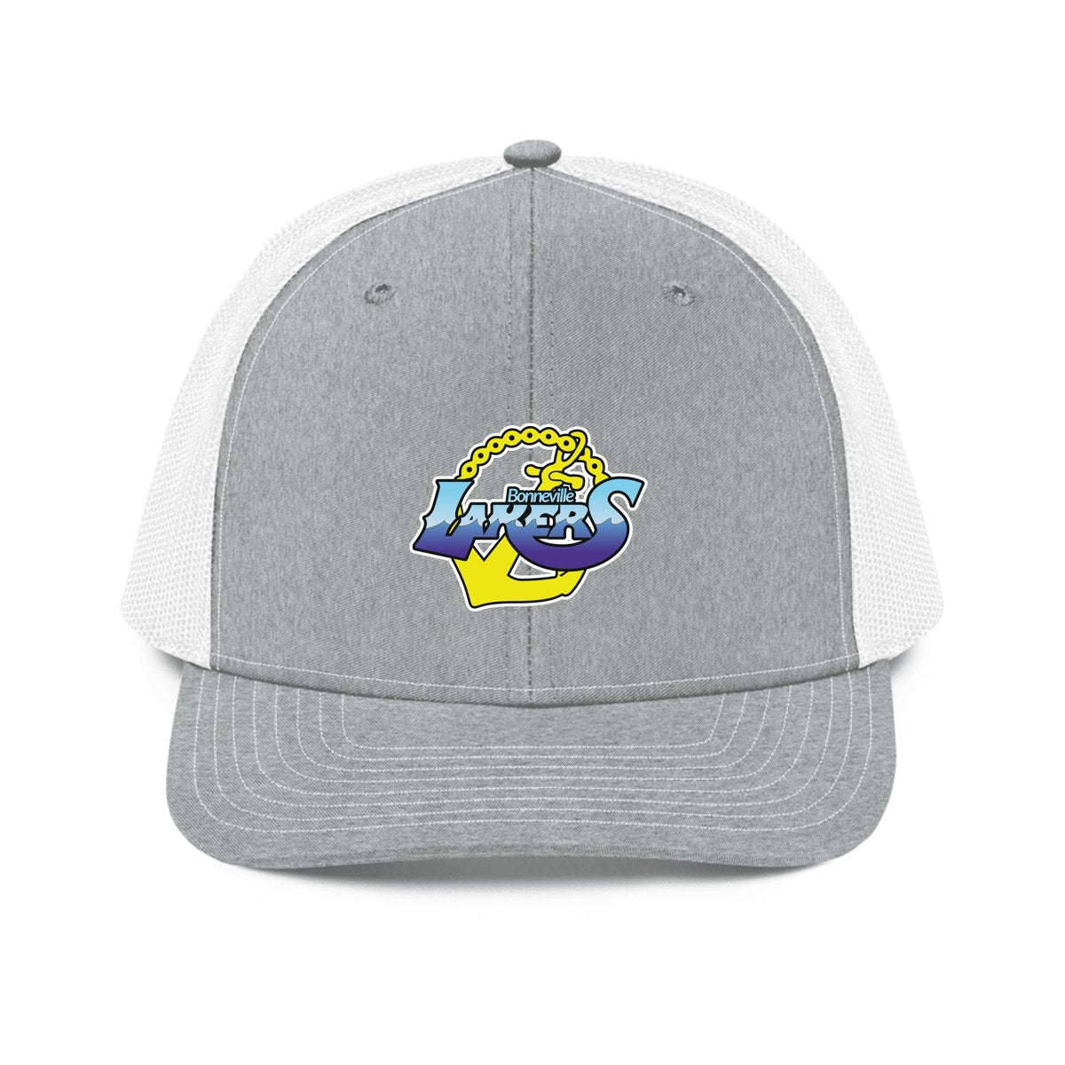 Design 1 – Heather Grey/White
