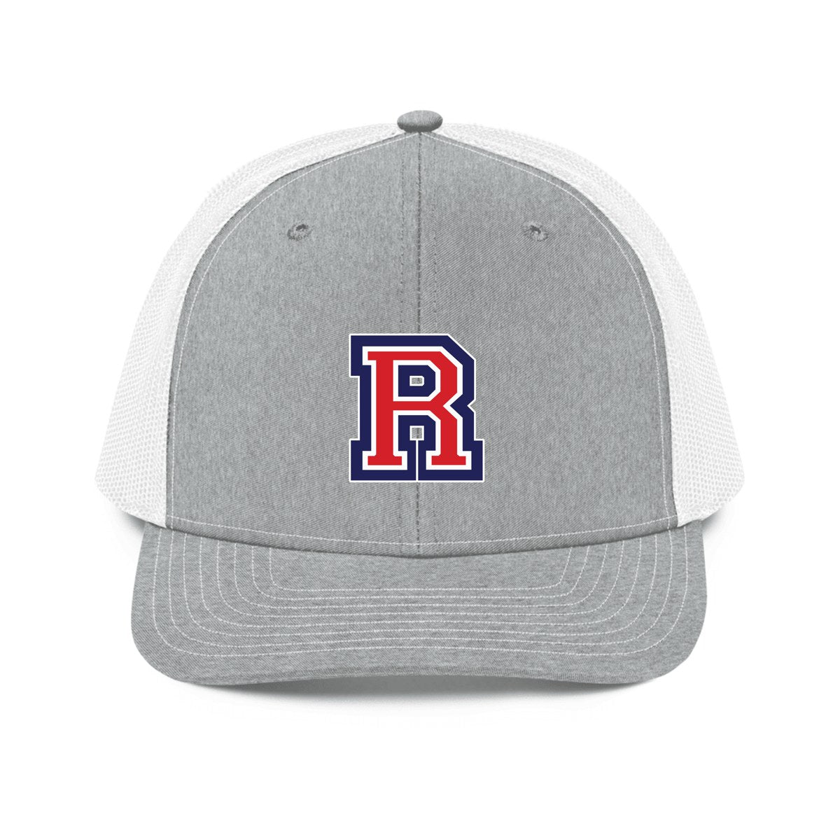 Design 1 – Heather Grey/White