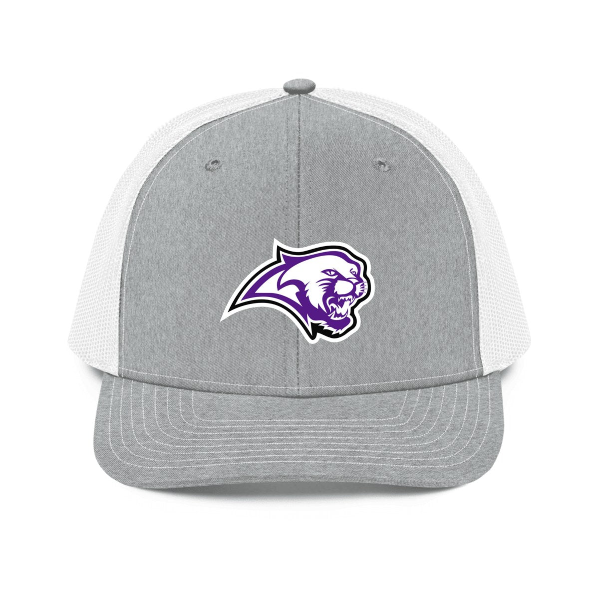Design 1 – Heather Grey/White