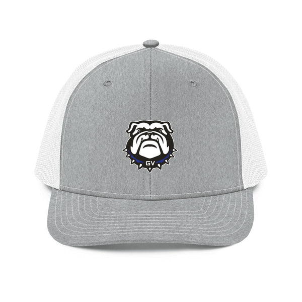 Design 1 – Heather Grey/White