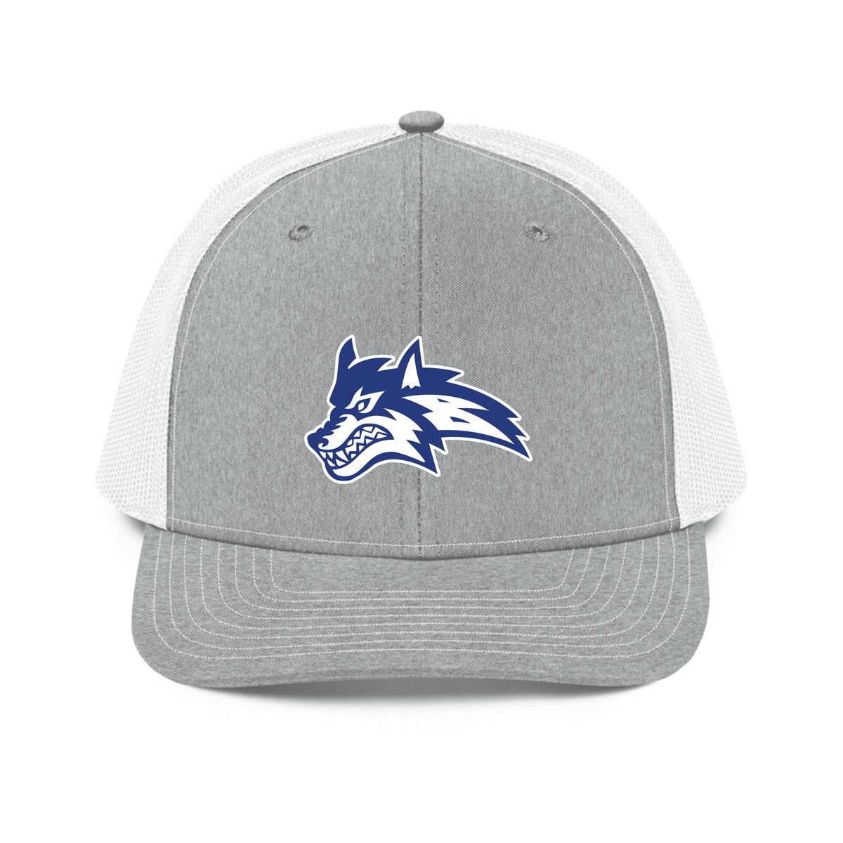 Design 1 – Heather Grey/White
