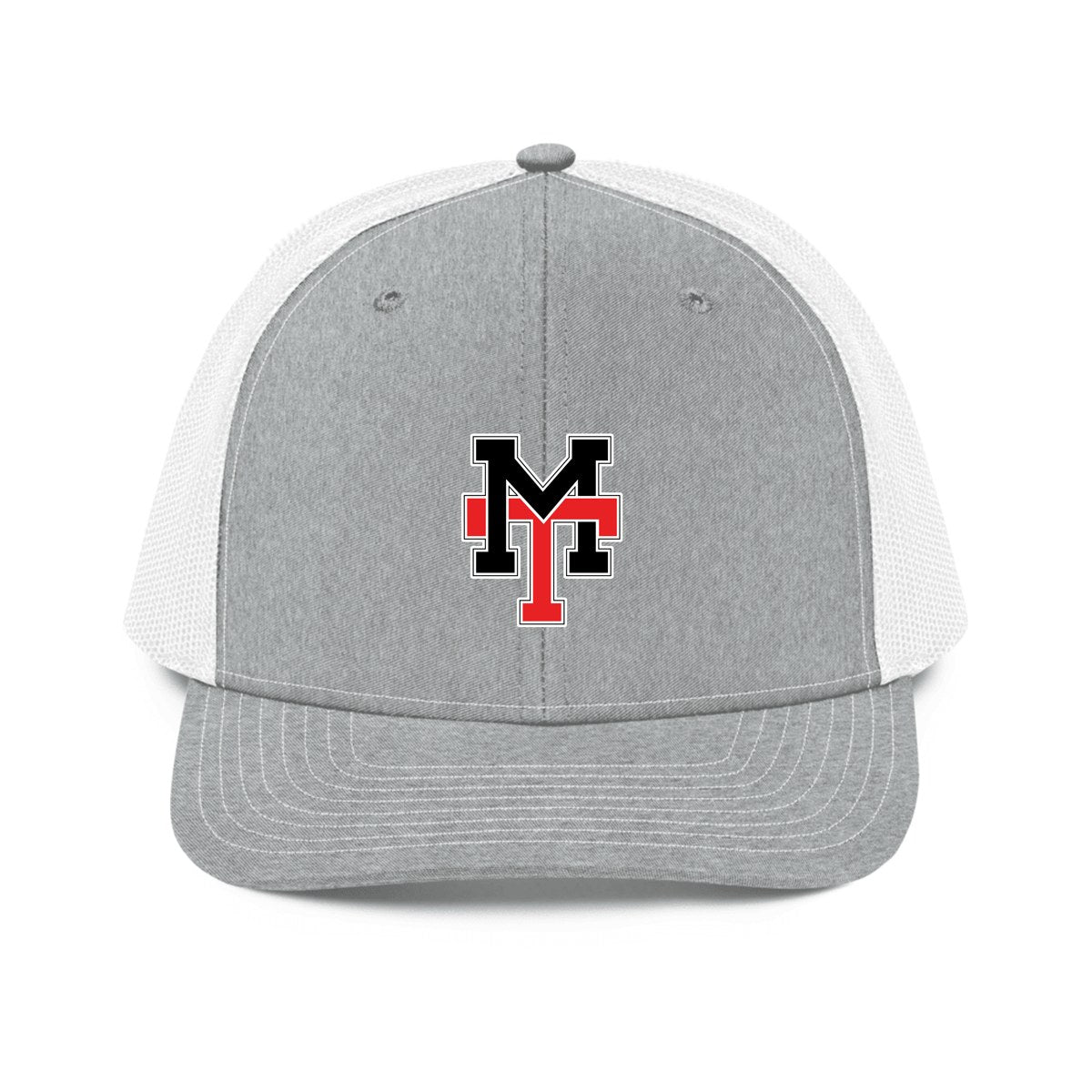 Design 1 – Heather Grey/White