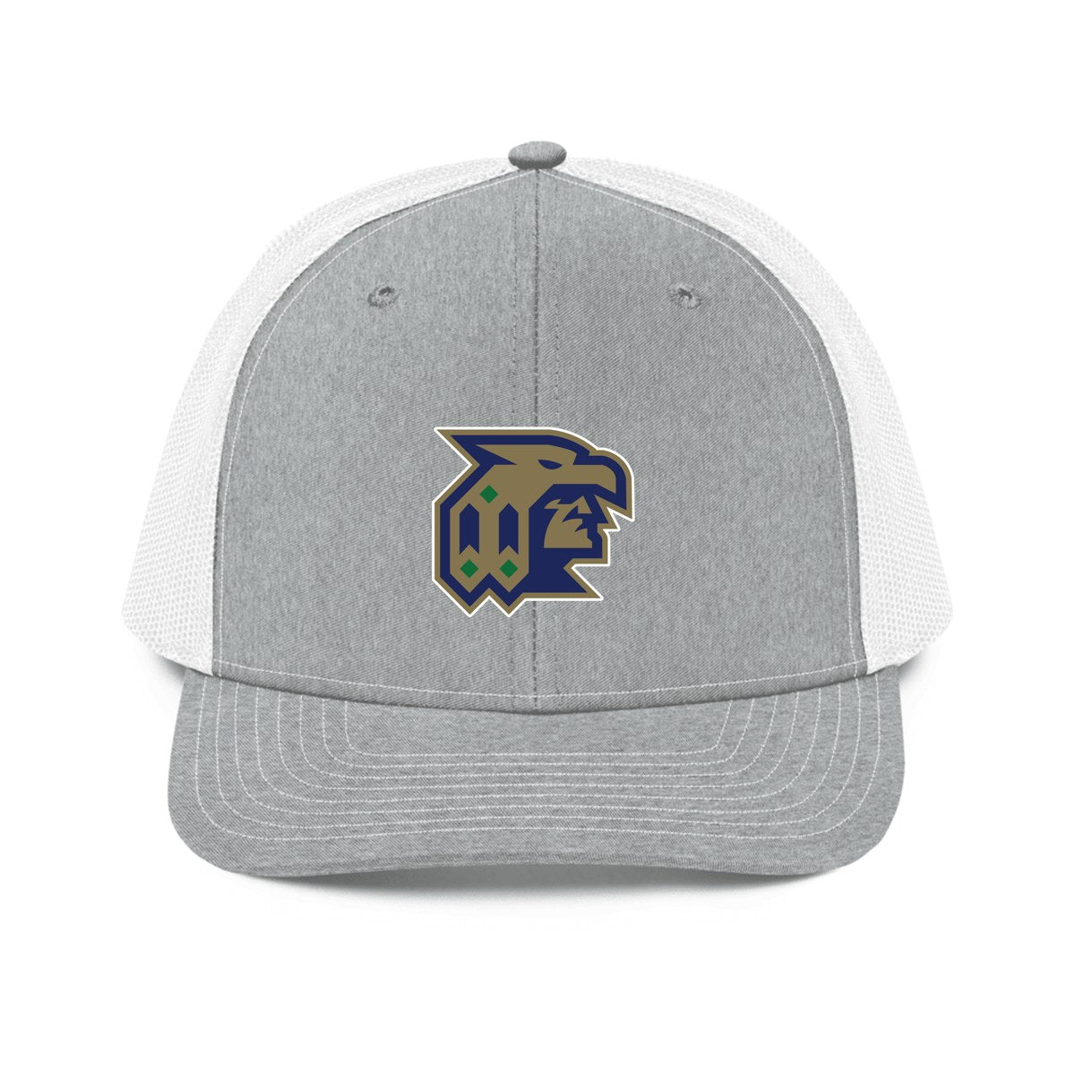 Design 1 – Heather Grey/White