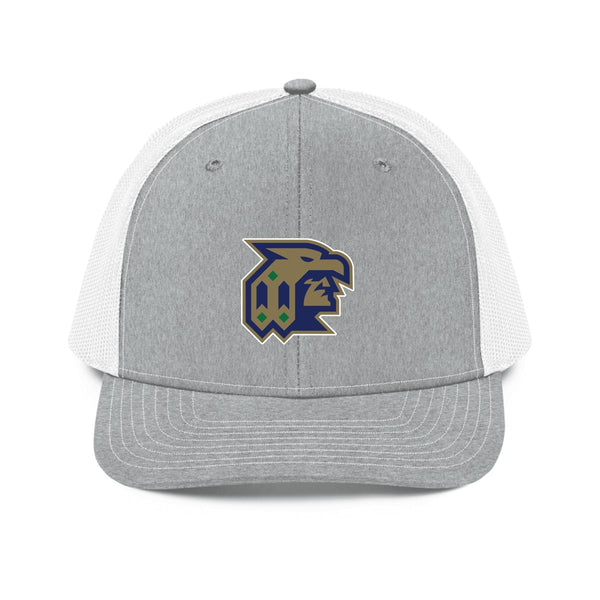 Design 1 – Heather Grey/White