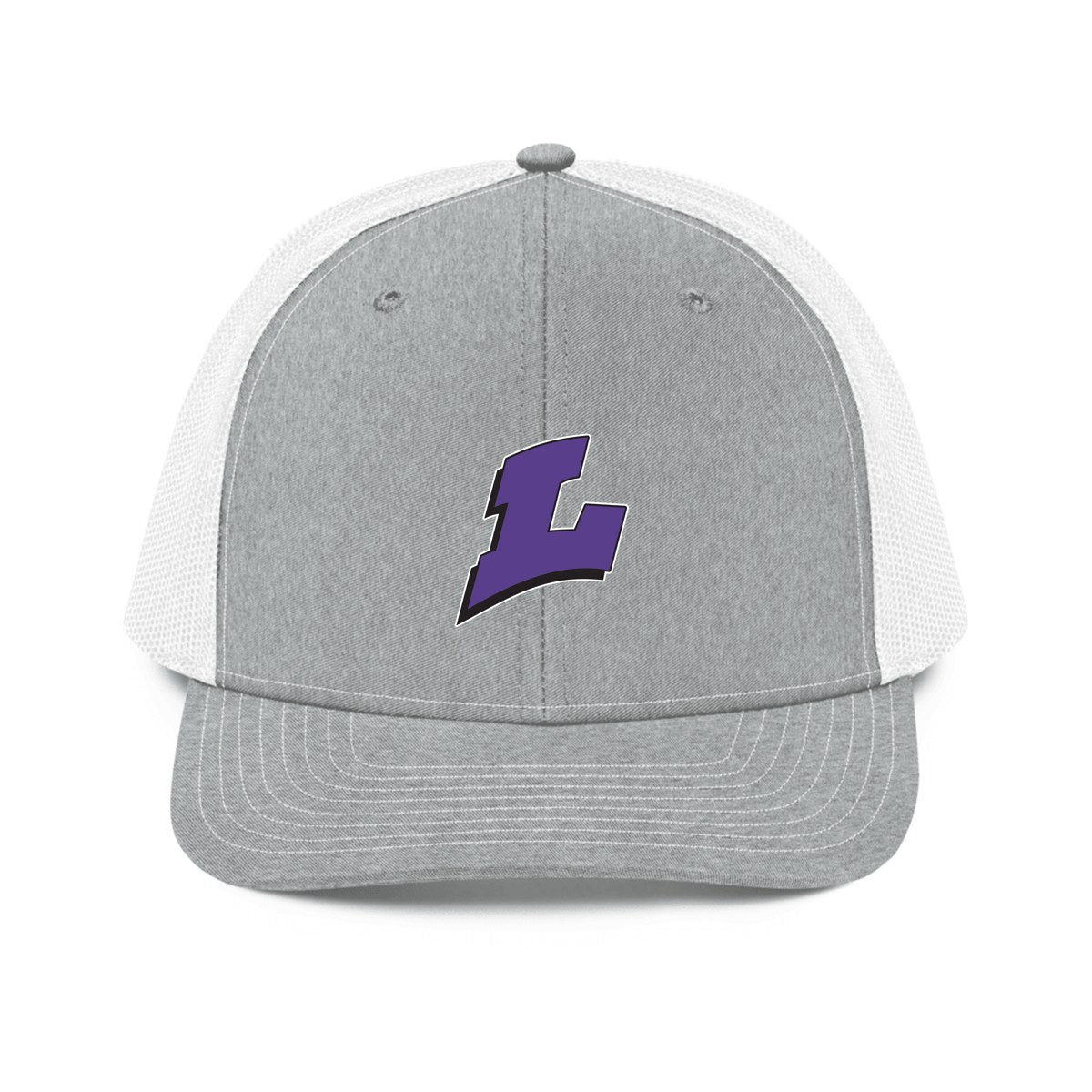 Design 1 – Heather Grey/White