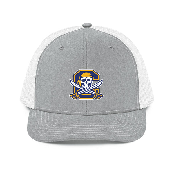 Design 1 – Heather Grey/White