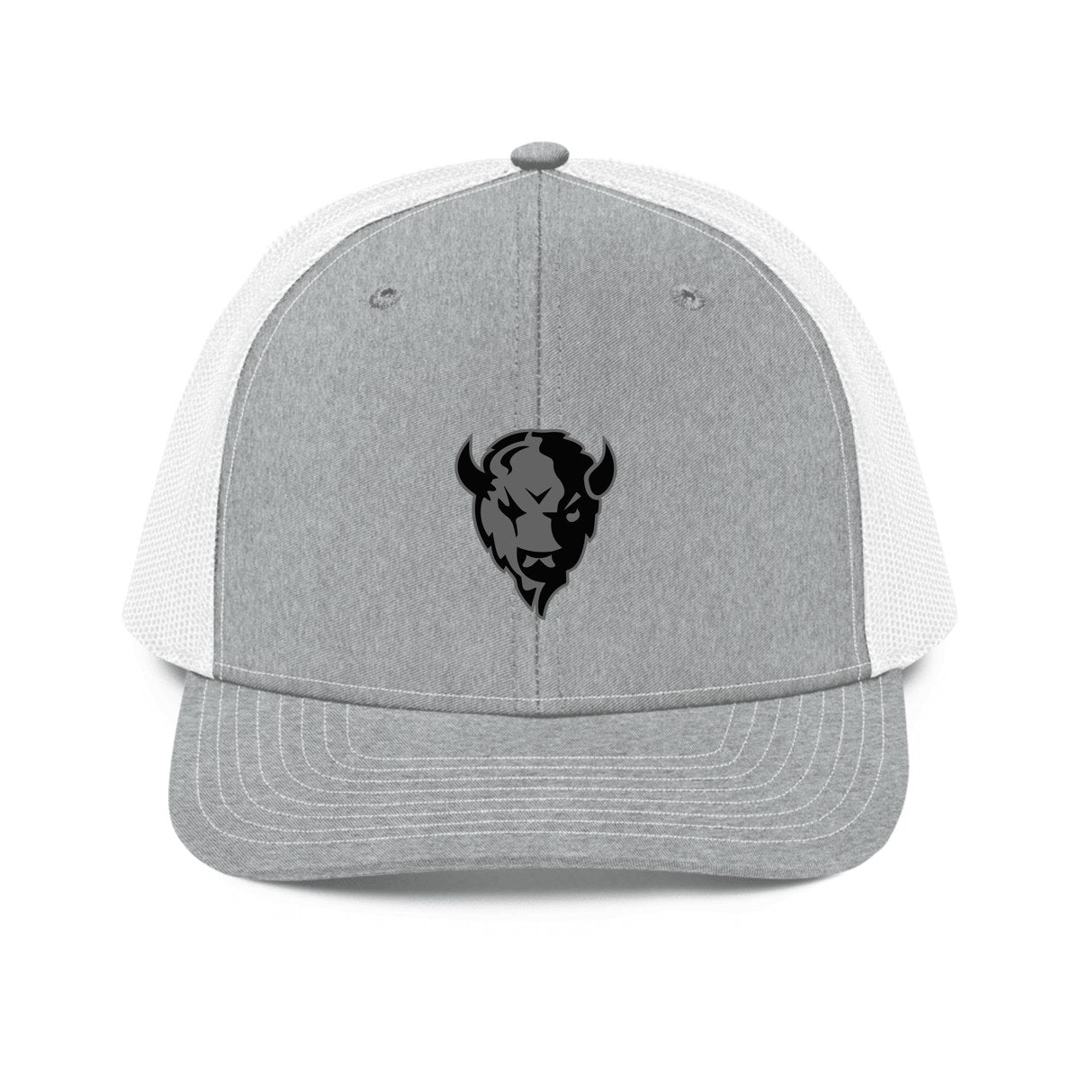 Design 1 – Heather Grey/White