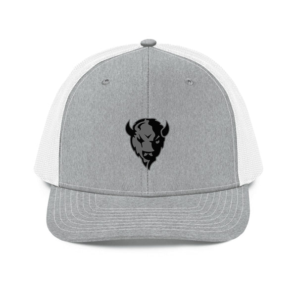 Design 1 – Heather Grey/White