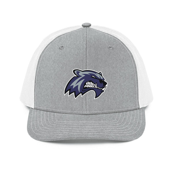 Design 1 – Heather Grey/White
