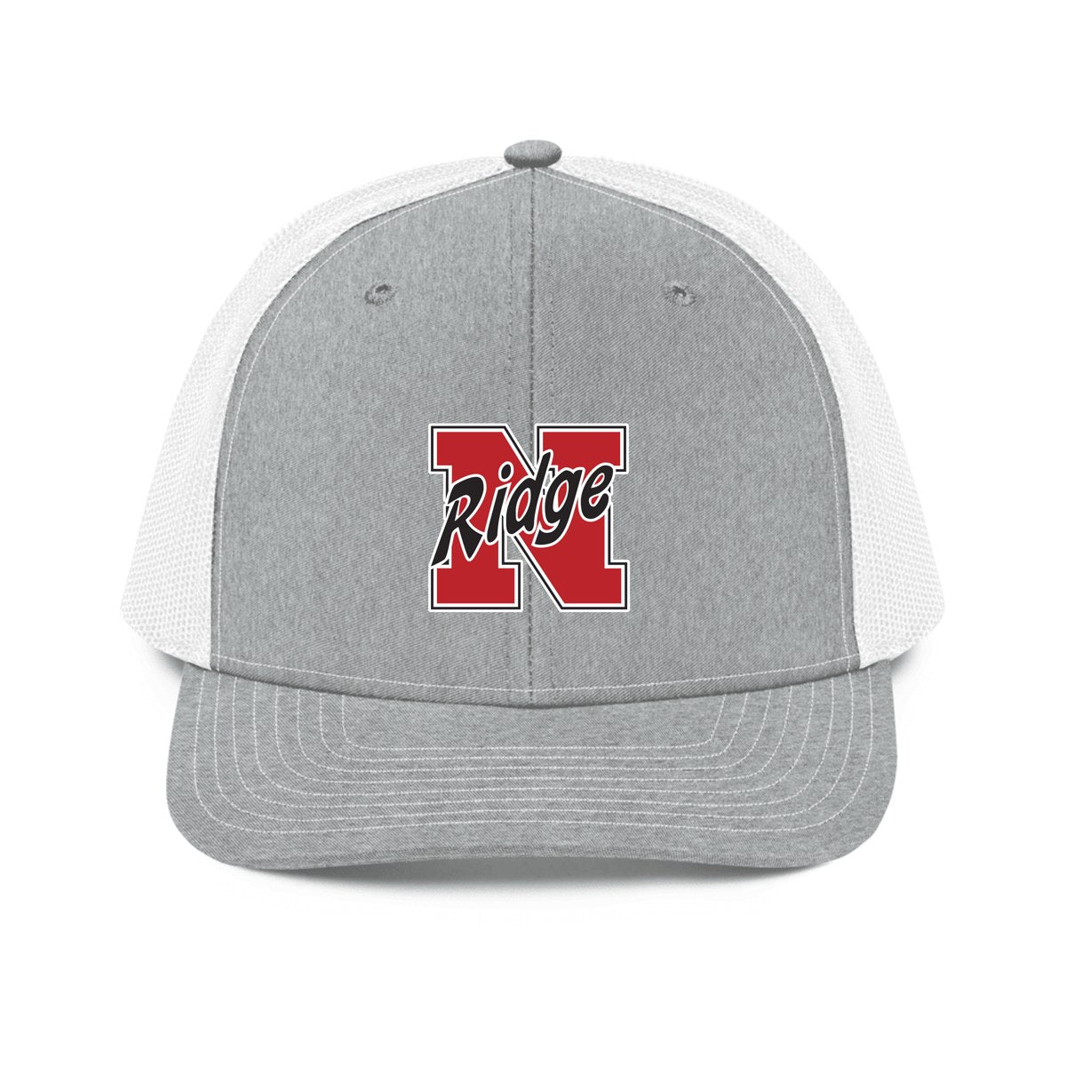 Design 1 – Heather Grey/White