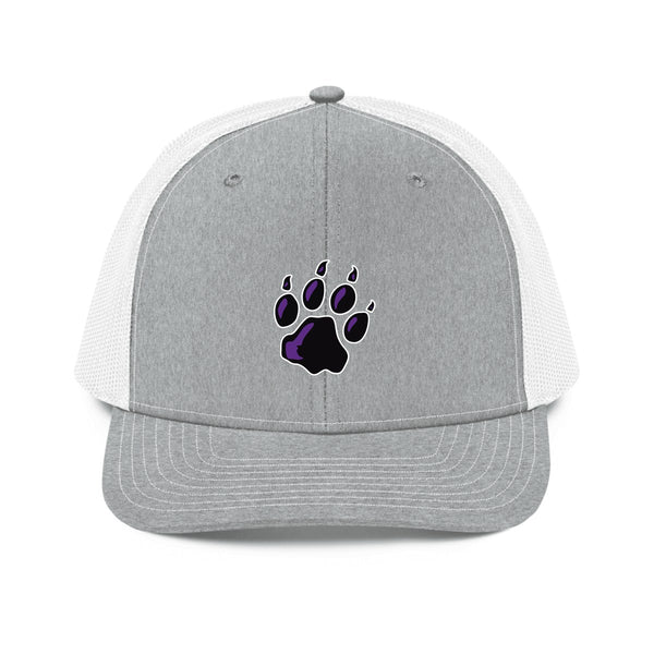 Design 1 – Heather Grey/White