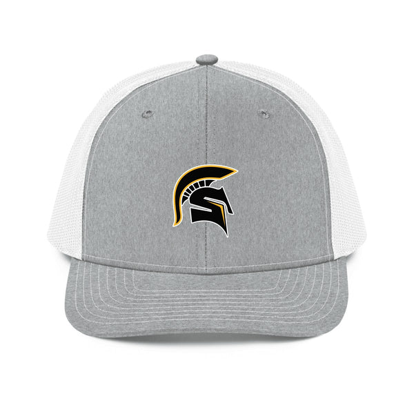 Design 1 – Heather Grey/White