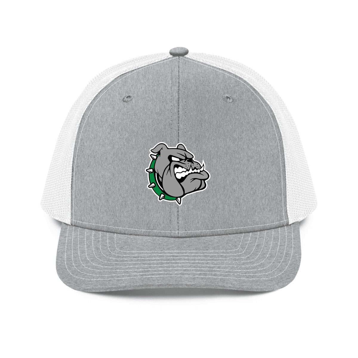 Design 1 – Heather Grey/White