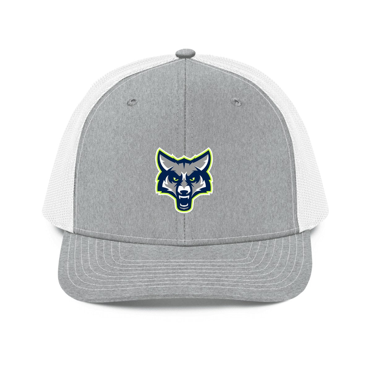 Design 1 – Heather Grey/White