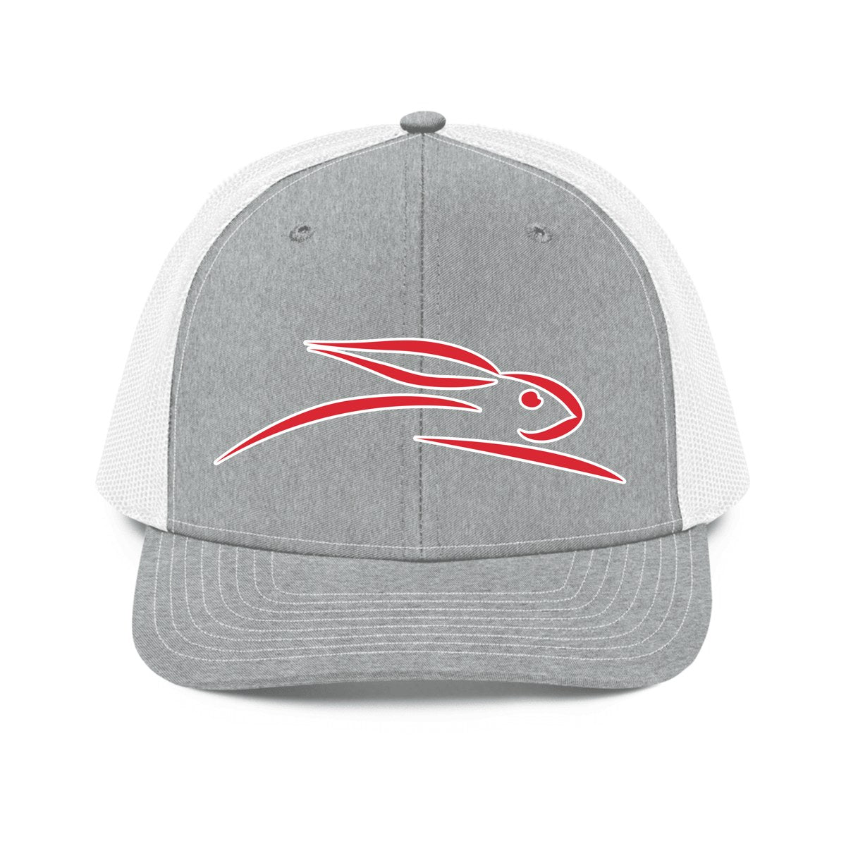 Design 1 – Heather Grey/White