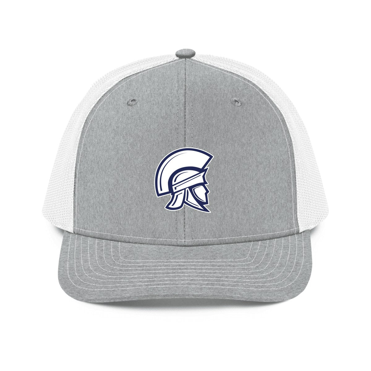 Design 1 – Heather Grey/White