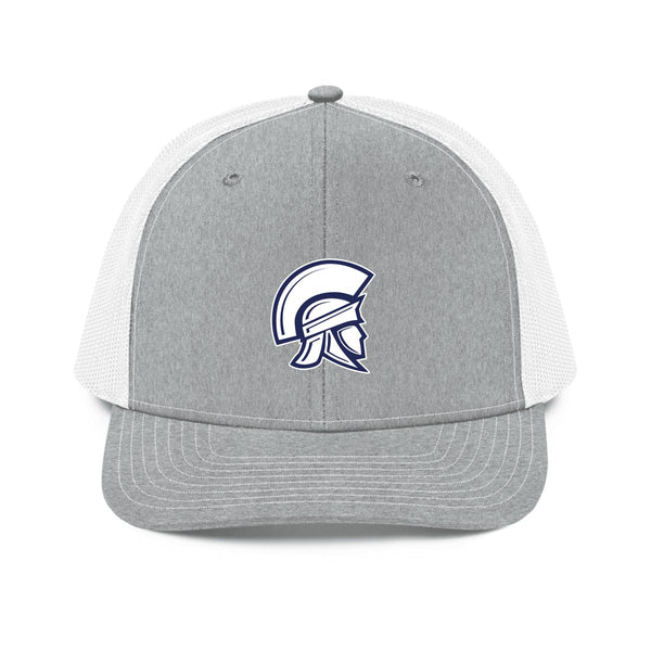 Design 1 – Heather Grey/White