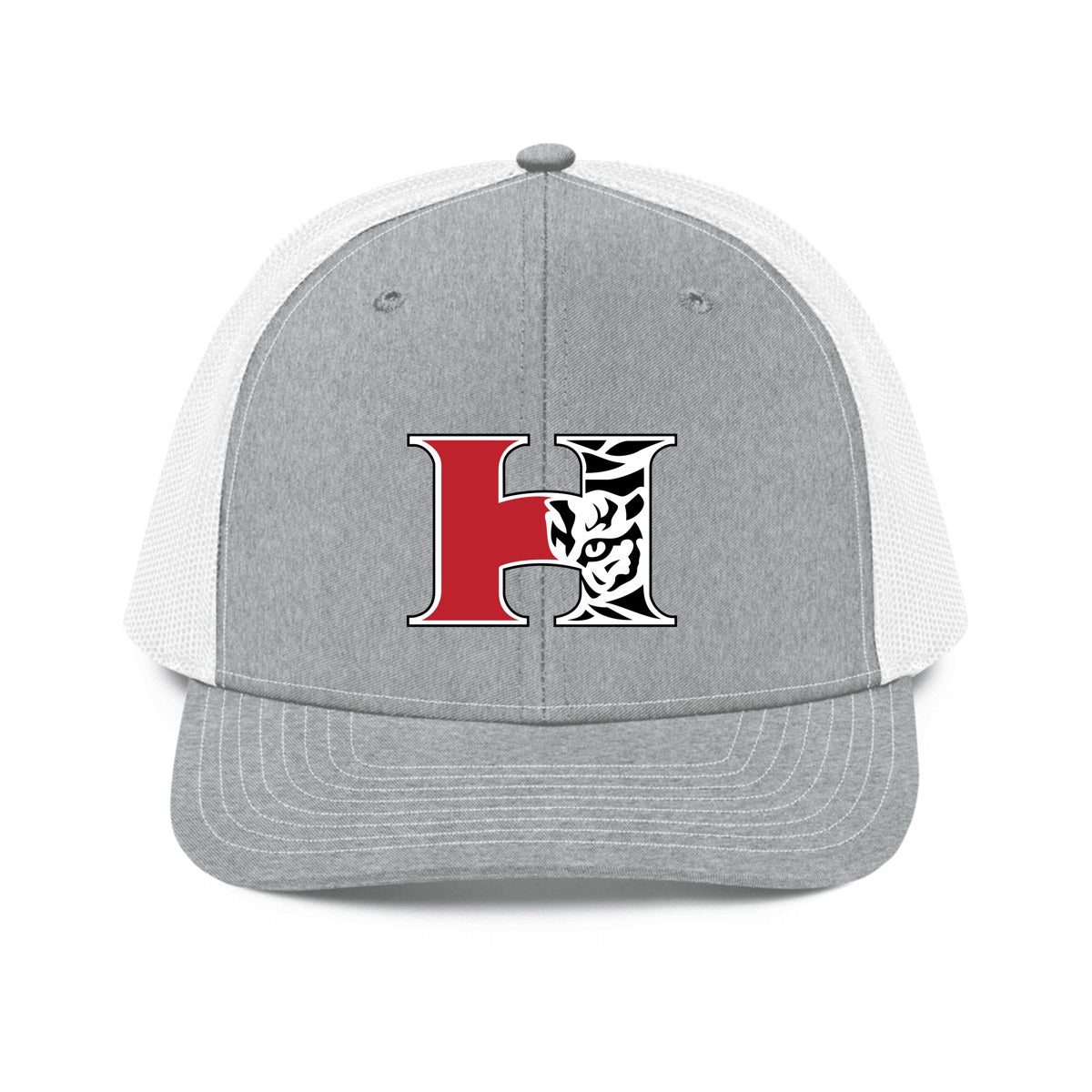 Design 1 – Heather Grey/White