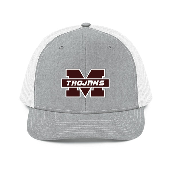 Design 1 – Heather Grey/White