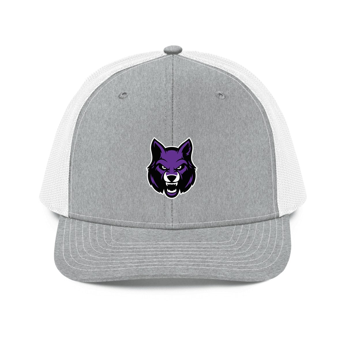 Design 1 – Heather Grey/White