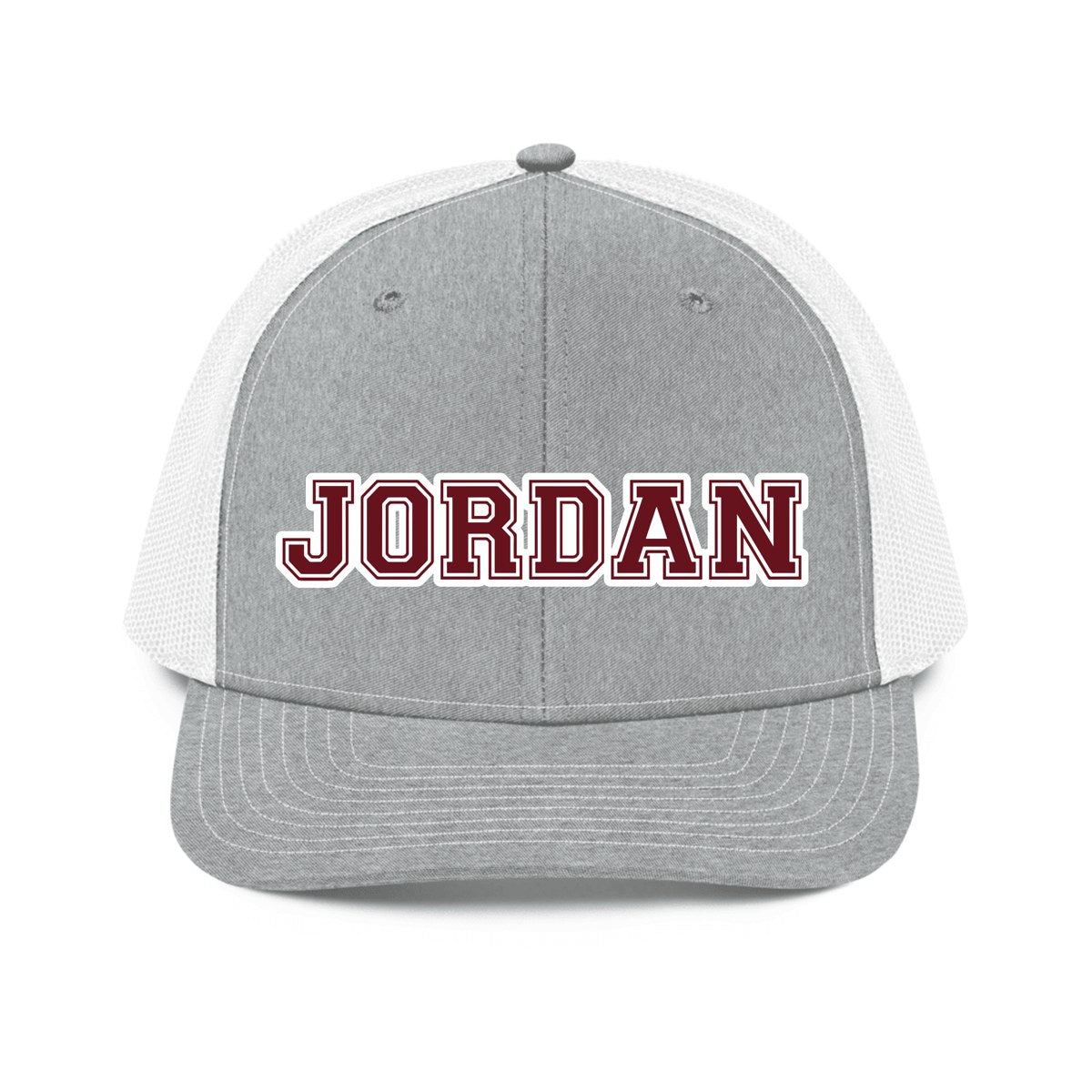Design 5 – Heather Grey/White