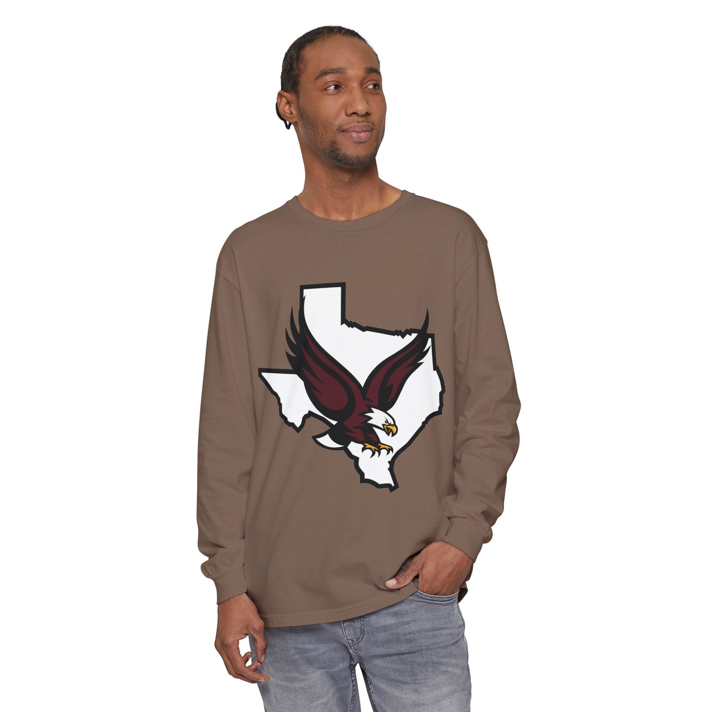 Garment-Dyed Long Sleeve Tee