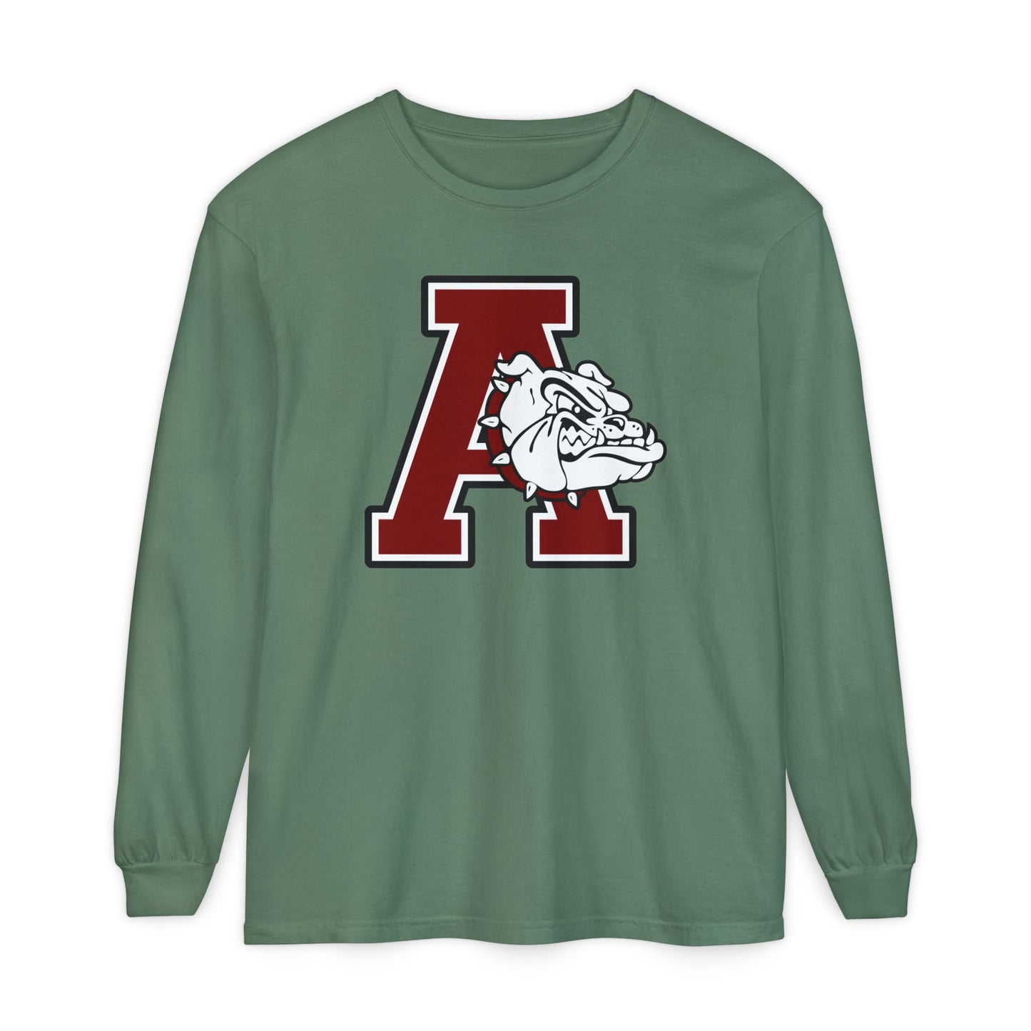 Garment-Dyed Long Sleeve Tee