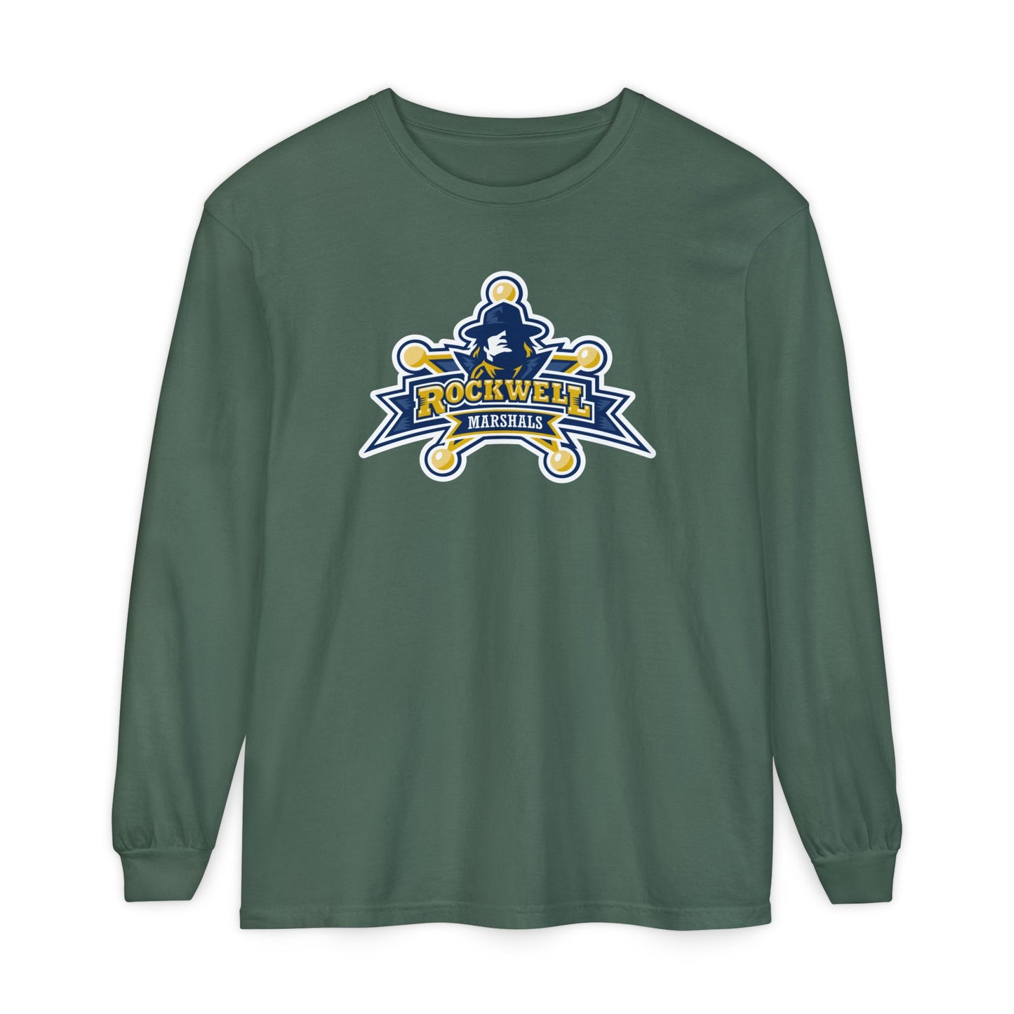 Garment-Dyed Long Sleeve Tee