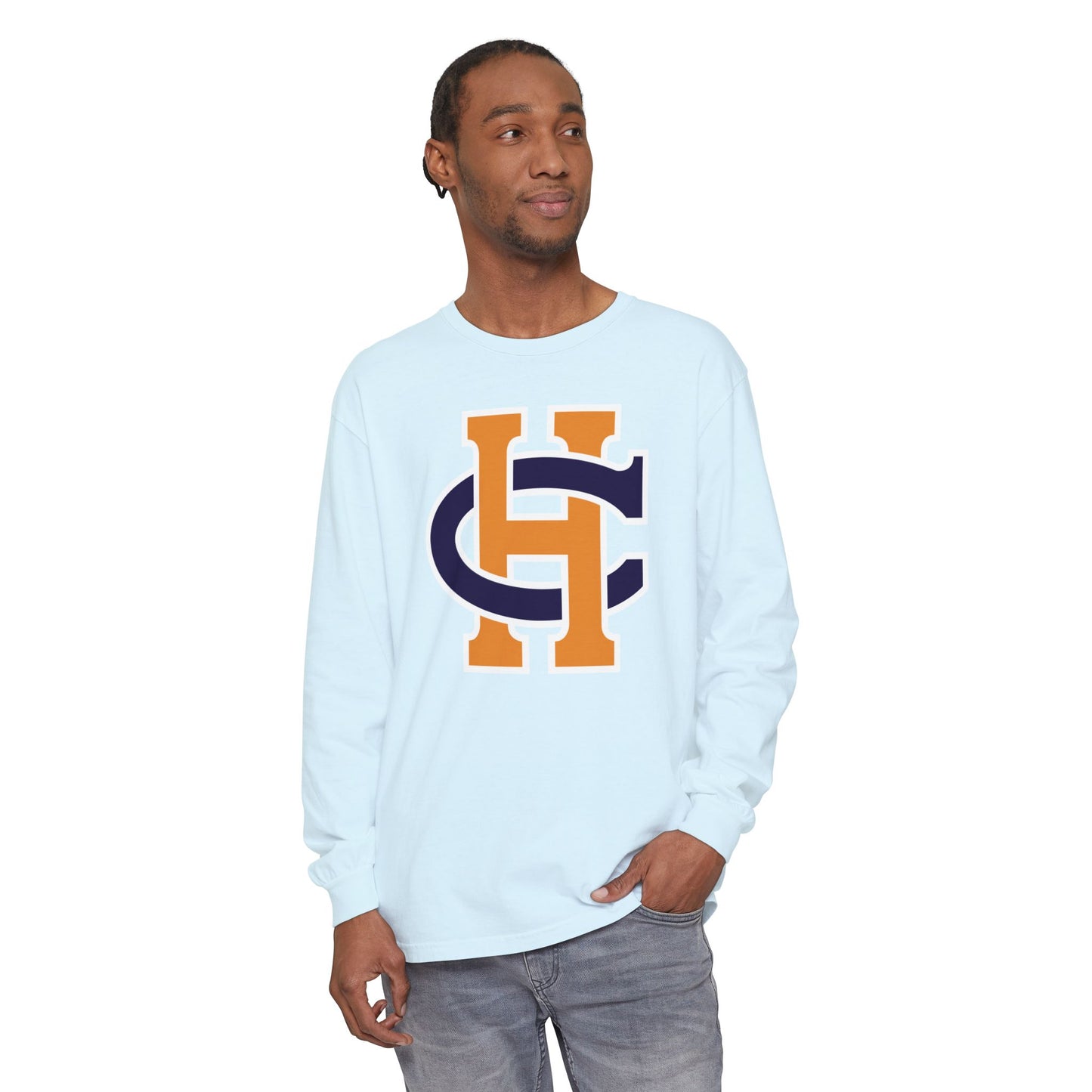 Garment-Dyed Long Sleeve Tee