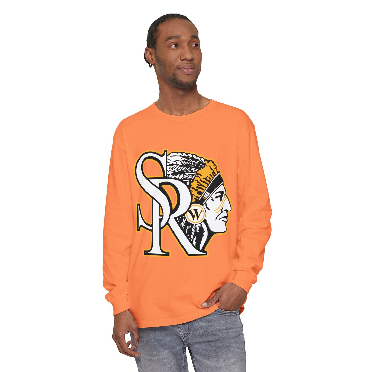 Garment-Dyed Long Sleeve Tee