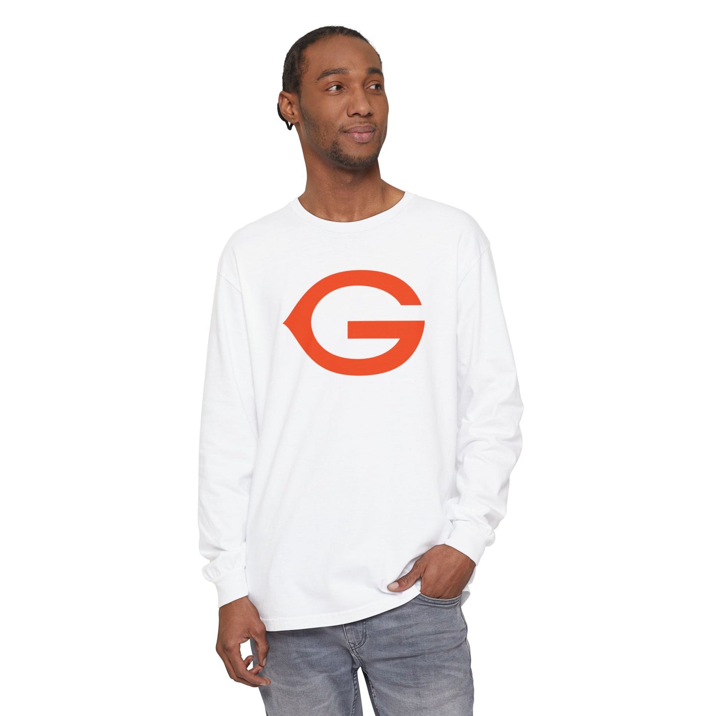 Garment-Dyed Long Sleeve Tee