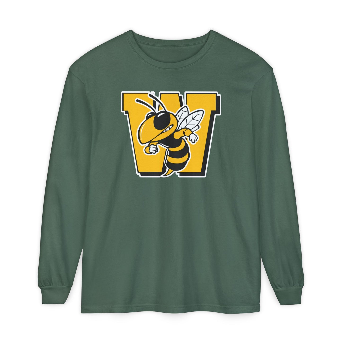 Garment-Dyed Long Sleeve Tee