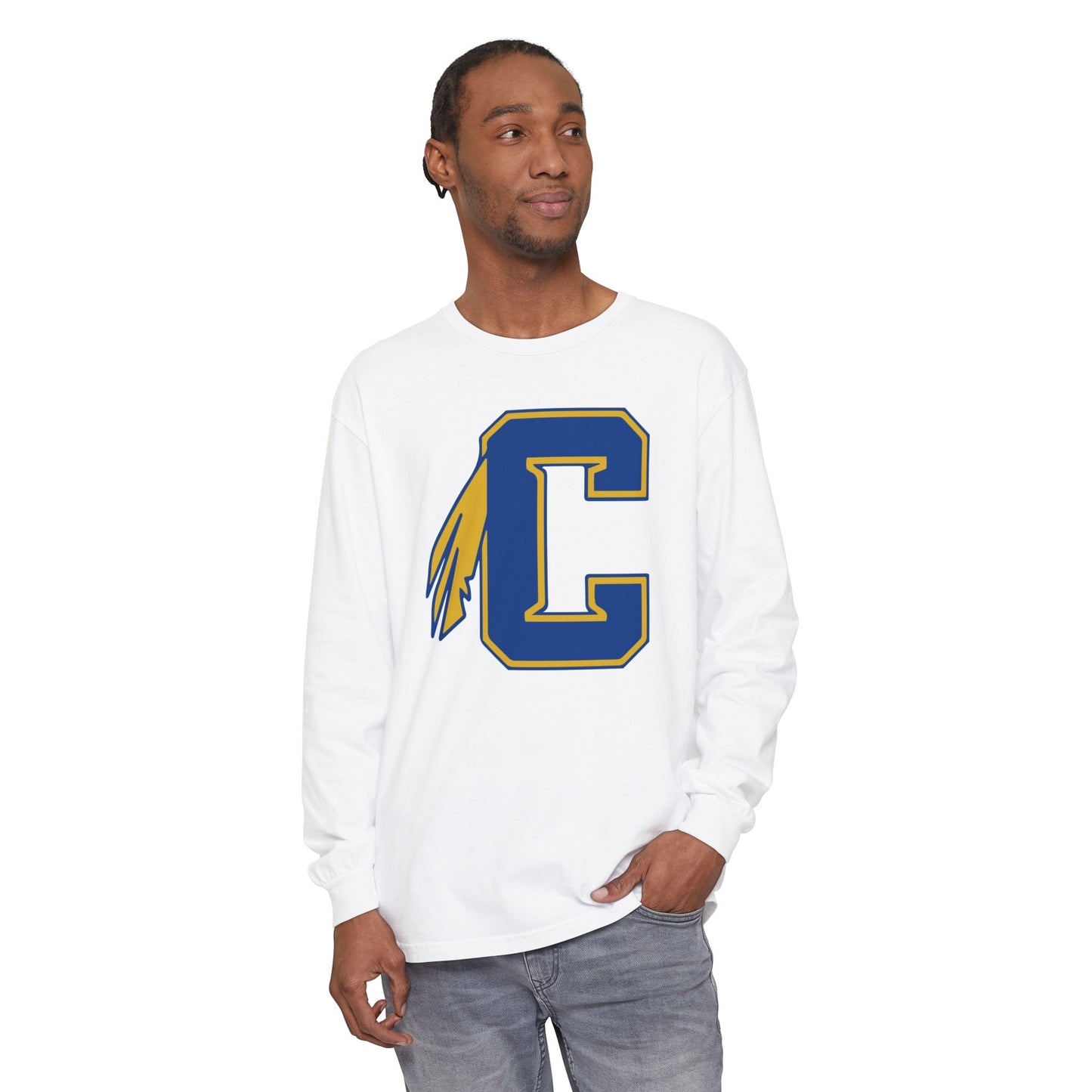 Garment-Dyed Long Sleeve Tee