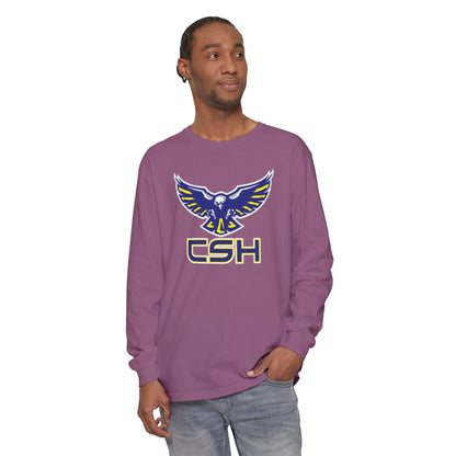Garment-Dyed Long Sleeve Tee