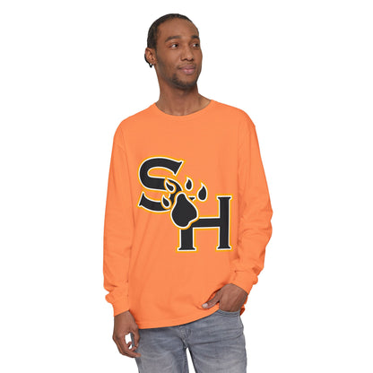 Garment-Dyed Long Sleeve Tee