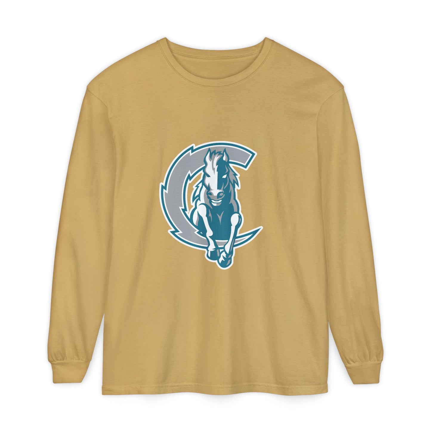 Garment-Dyed Long Sleeve Tee