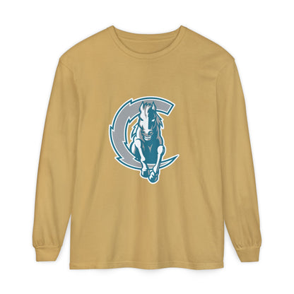 Garment-Dyed Long Sleeve Tee
